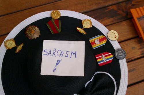 sarcasm hat