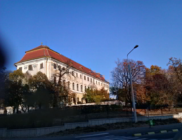 palatul baroc oradea HDR toamna