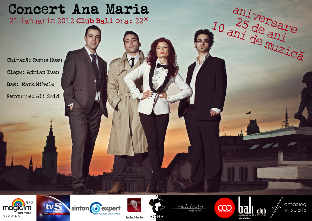 afis concert ana maria georgescu