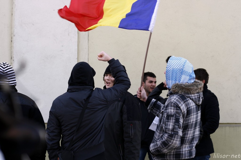 protest in Oradea