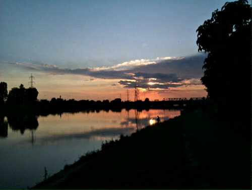 HDR cu Oradea, malul CriÅŸului